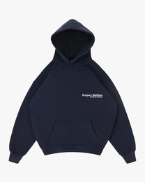 Navy Amor Hoodie