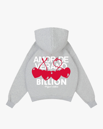 Grey Amor Hoodie
